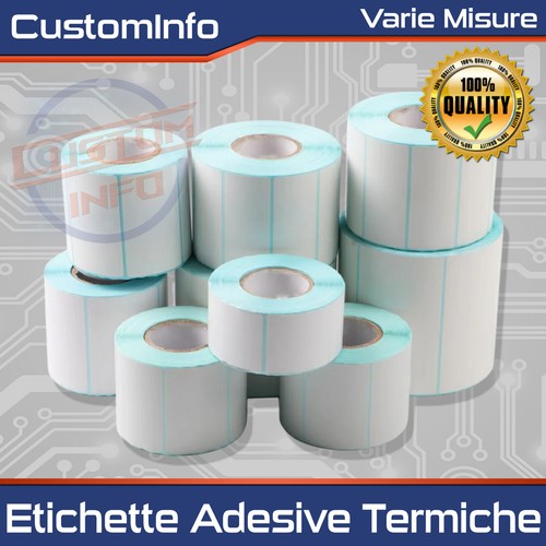 Rotoli etichette adesive - rotoli,