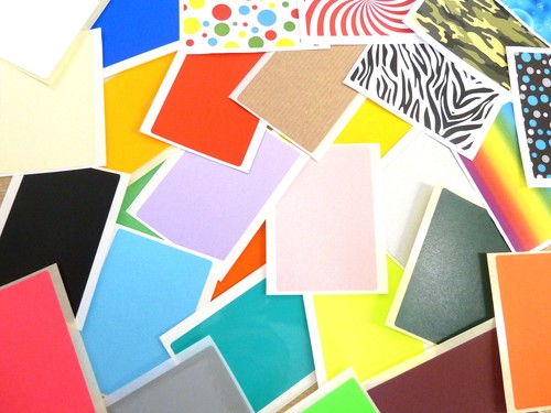75x50mm rettangolare adesivi - 75x50mm,