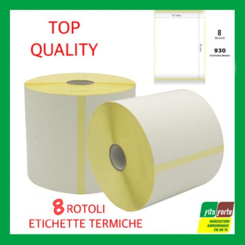Zebra 8pz etichette termiche - etichette,